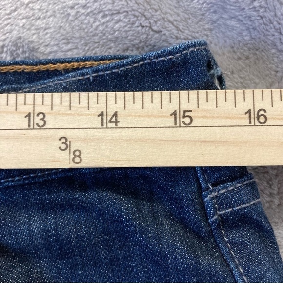 Old Navy Dark Wash The Diva Bootcut Denim Jeans Light Stretch LowMid Rise Size 6 - Picture 10 of 11